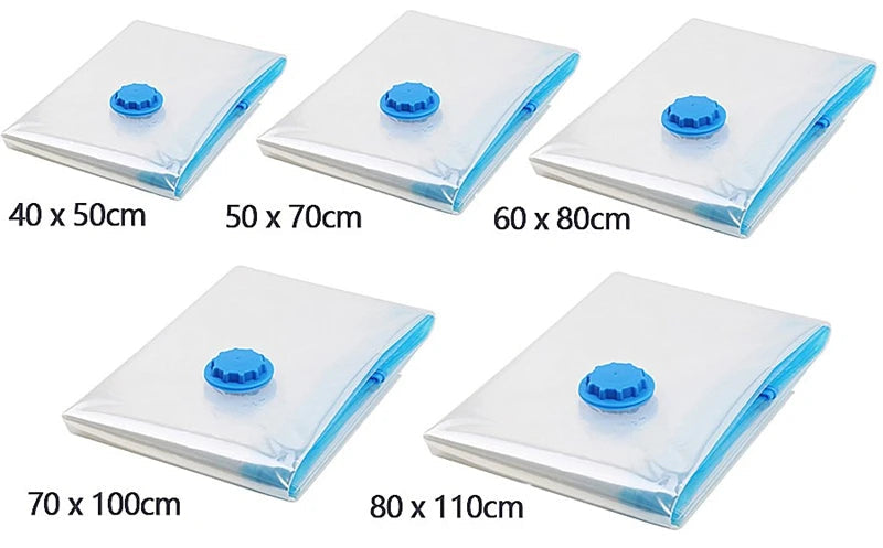 Sacs de rangement sous vide avec pompe
