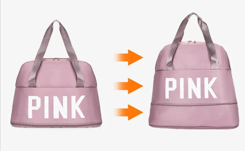 Sac de voyage grande capacité PINK