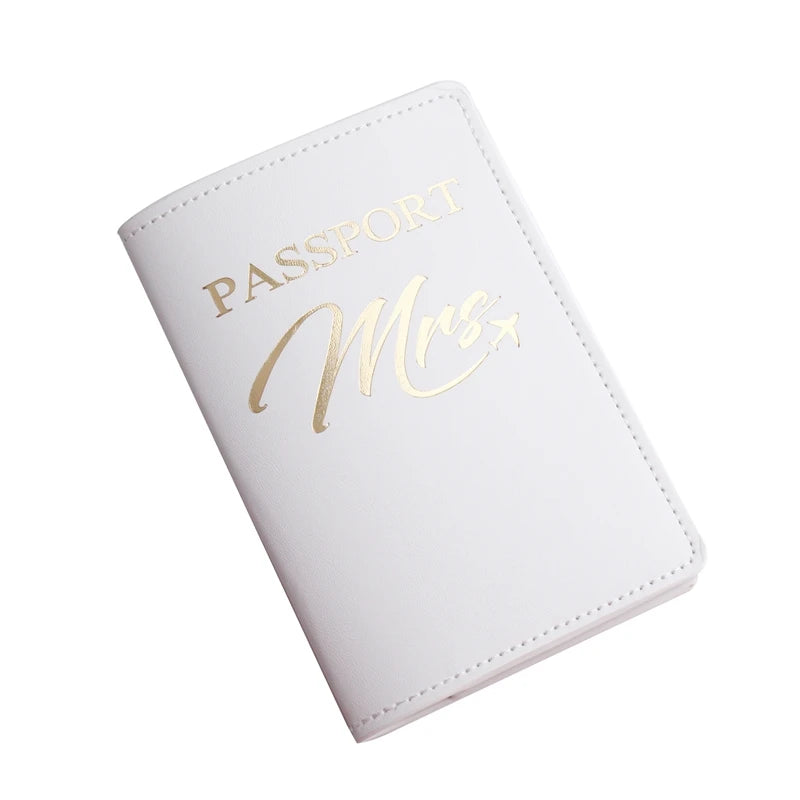 Lot de 2 étuis pour passeport MR/MRS