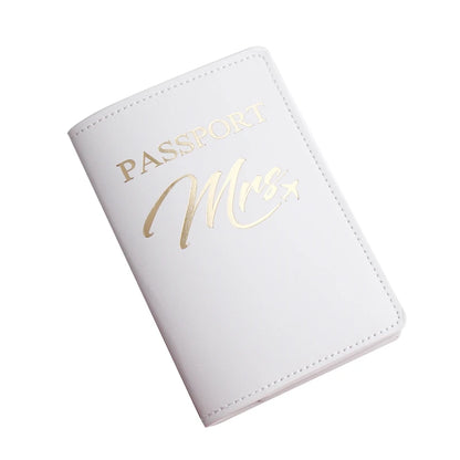 Lot de 2 étuis pour passeport MR/MRS
