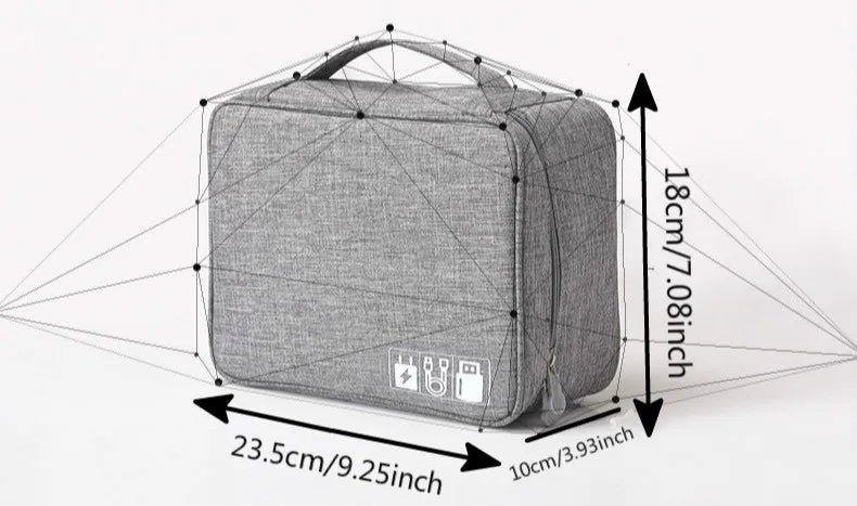 Sacoche de rangement pour numérique / câbles / chargeur