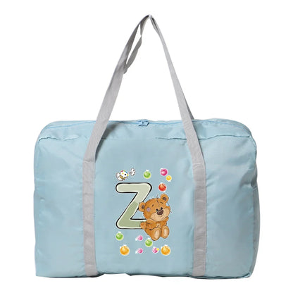 Sac de voyage grande capacité LETTRE PERSONNALISABLE NOUNOURS