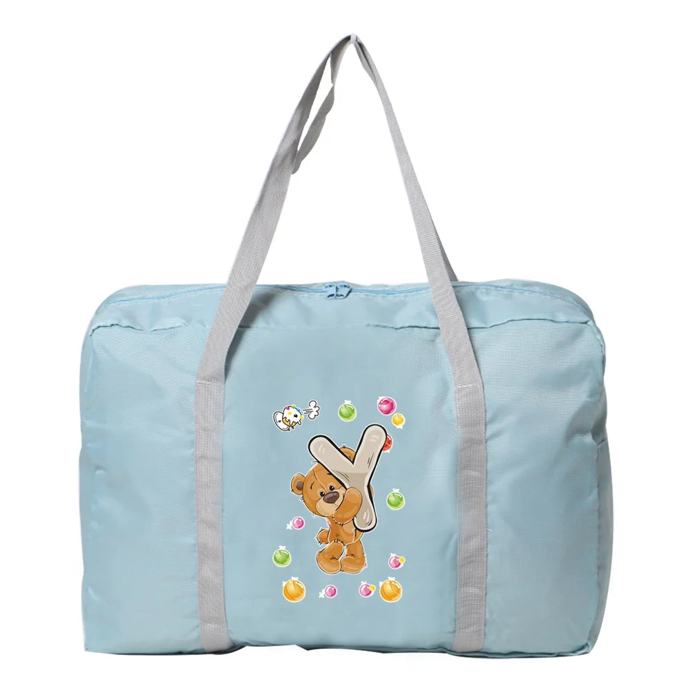 Sac de voyage grande capacité LETTRE PERSONNALISABLE NOUNOURS