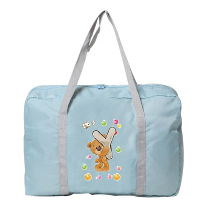 Sac de voyage grande capacité LETTRE PERSONNALISABLE NOUNOURS