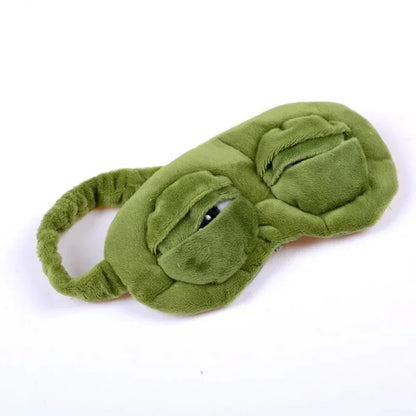 Masque de sommeil grenouille