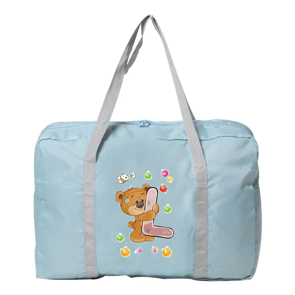 Sac de voyage grande capacité LETTRE PERSONNALISABLE NOUNOURS