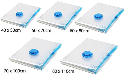 Sacs de rangement sous vide avec pompe