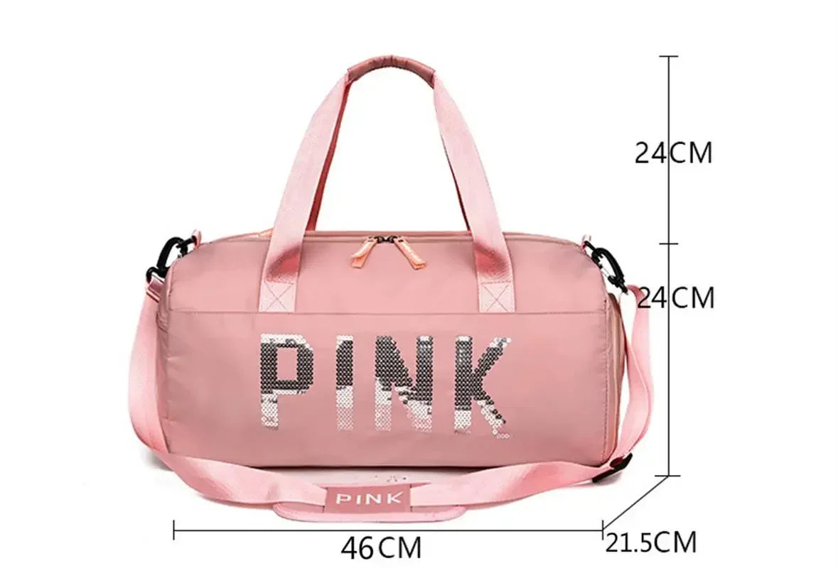 Gym Bag Women Shoe Compartment Waterproof Sport Bags for Fitness Training Bolsa Sac De Sport Travel Bag