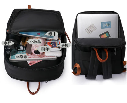 Men Backpacks Women Oxford Waterproof Rucksack Business Computer Bag Casual Travel Backpack Senior High School Student Schoolbag