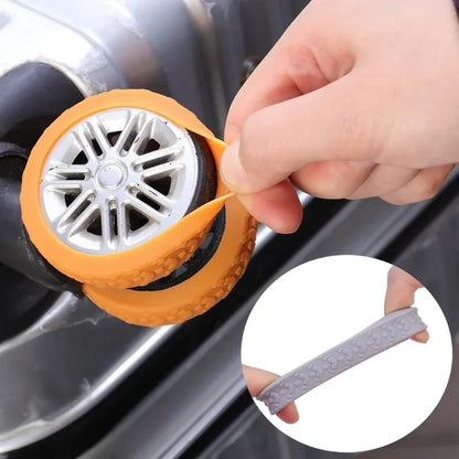 Protection pour roue de bagage