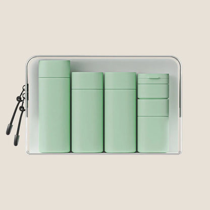 Set de flacon en silicone réutilisable