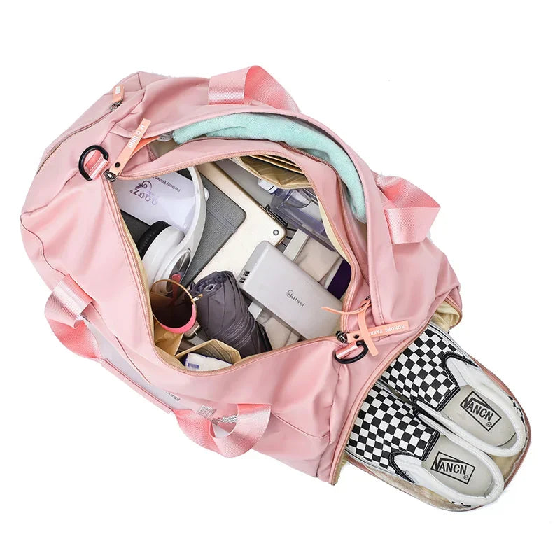 Gym Bag Women Shoe Compartment Waterproof Sport Bags for Fitness Training Bolsa Sac De Sport Travel Bag