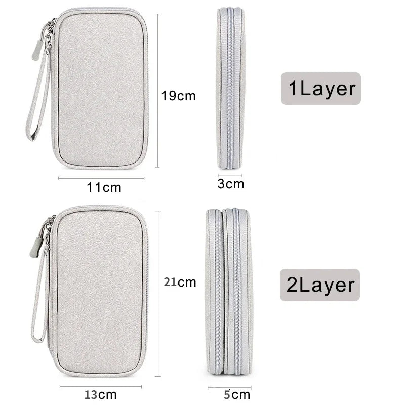 Pochette de rangement pour numérique / câbles / chargeur