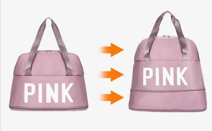 Sac de voyage grande capacité PINK