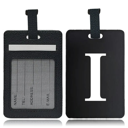 Étiquette pour bagage Lettre personnalisable