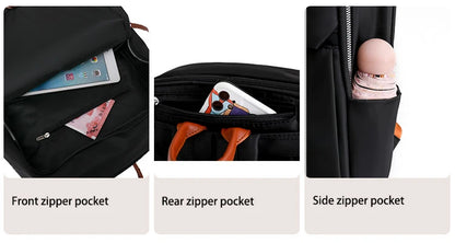 Men Backpacks Women Oxford Waterproof Rucksack Business Computer Bag Casual Travel Backpack Senior High School Student Schoolbag