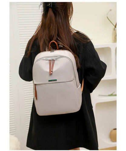 Men Backpacks Women Oxford Waterproof Rucksack Business Computer Bag Casual Travel Backpack Senior High School Student Schoolbag