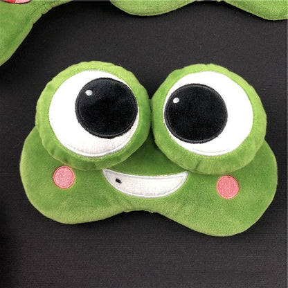 Masque de sommeil grenouille