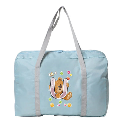 Sac de voyage grande capacité LETTRE PERSONNALISABLE NOUNOURS