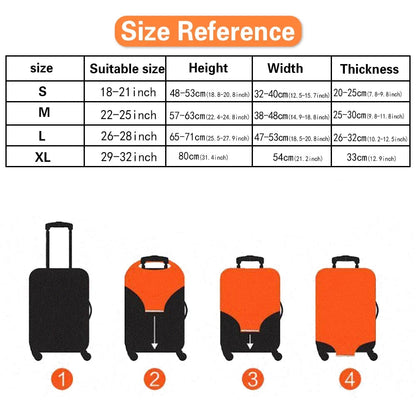 Housse de protection pour bagage DON'T TOUCH ME