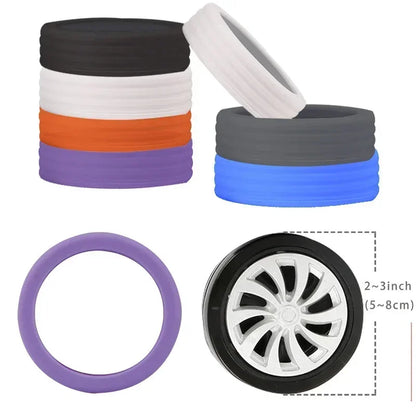 Protection pour roue de bagage