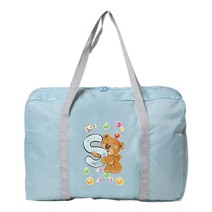 Sac de voyage grande capacité LETTRE PERSONNALISABLE NOUNOURS