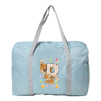Sac de voyage grande capacité LETTRE PERSONNALISABLE NOUNOURS