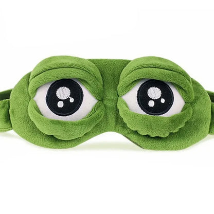 Masque de sommeil grenouille