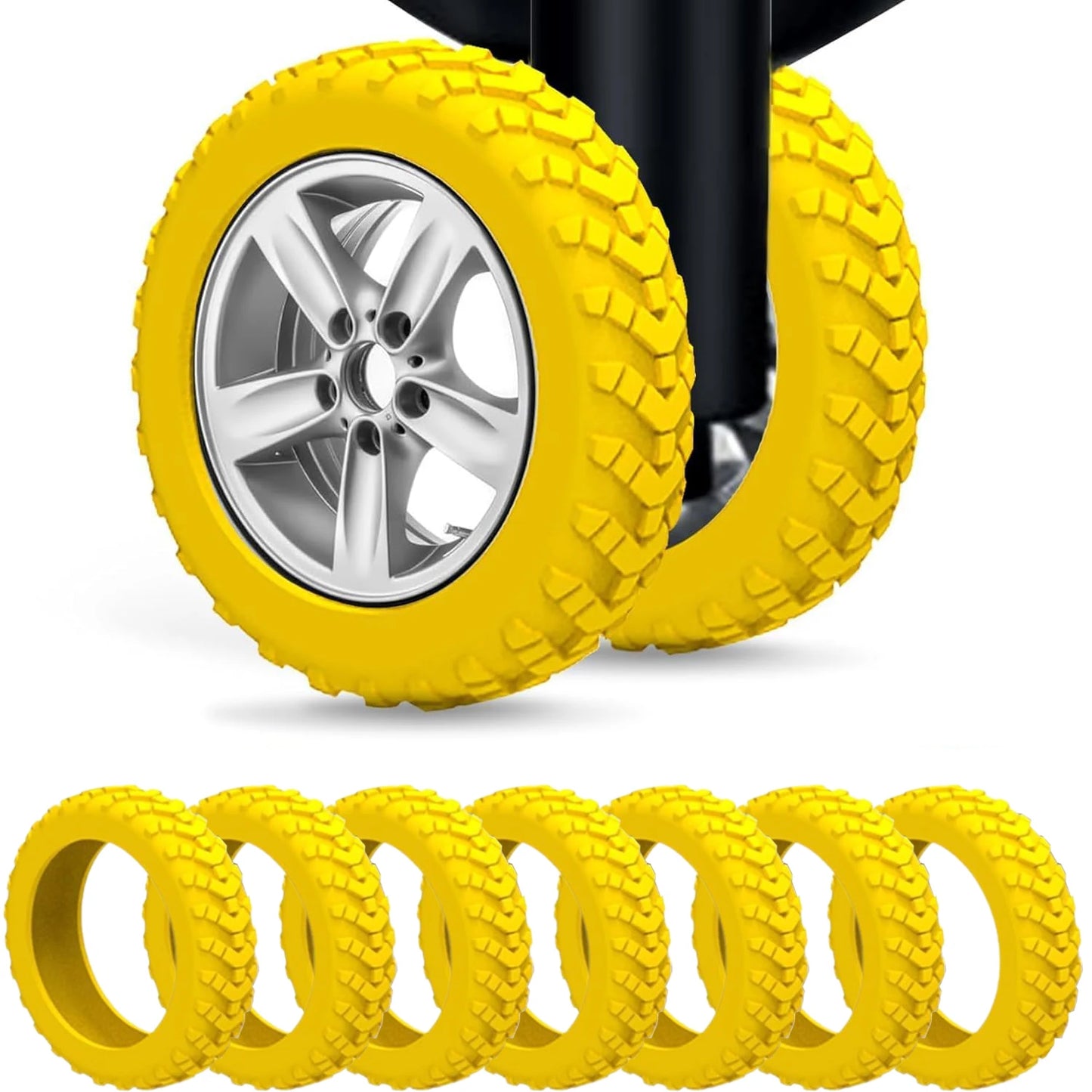 Protection pour roue de bagage