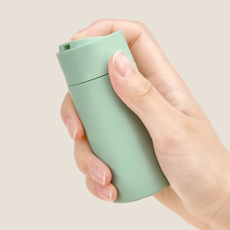 Set de flacon en silicone réutilisable