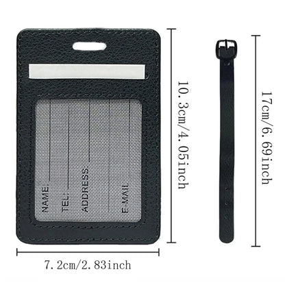 Étiquette pour bagage Lettre personnalisable