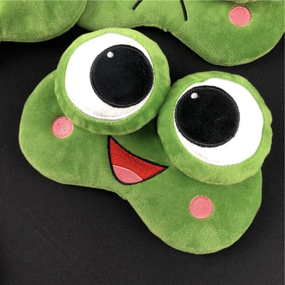 Masque de sommeil grenouille