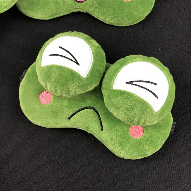 Masque de sommeil grenouille