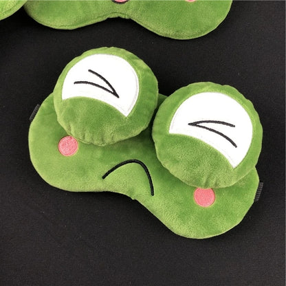 Masque de sommeil grenouille