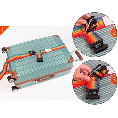 Sangle de bagage avec serrure à combinaison