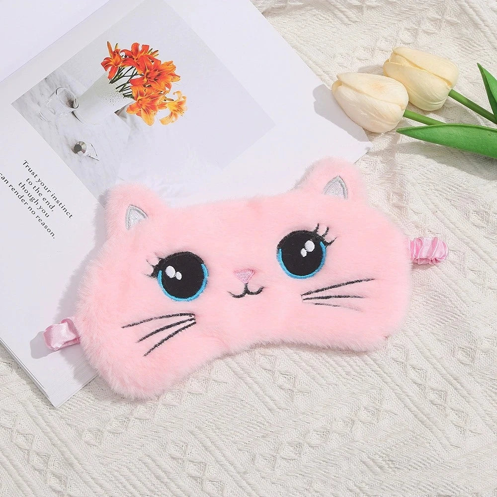 Masque de sommeil chaton