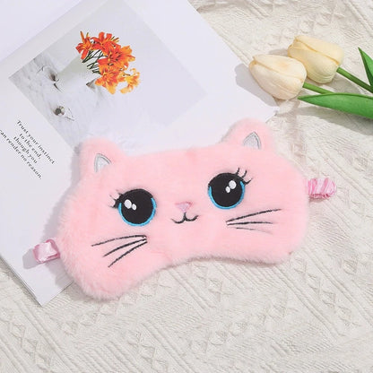 Masque de sommeil chaton