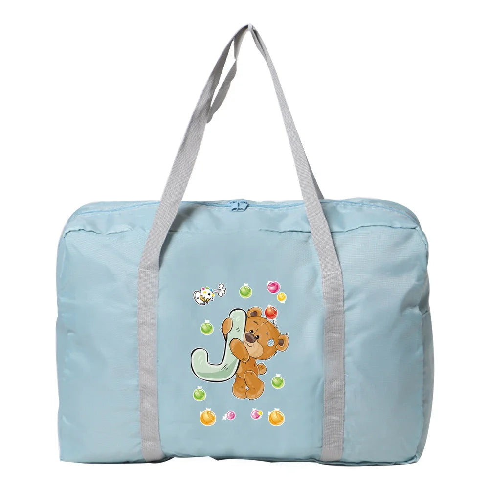 Sac de voyage grande capacité LETTRE PERSONNALISABLE NOUNOURS