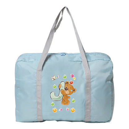 Sac de voyage grande capacité LETTRE PERSONNALISABLE NOUNOURS