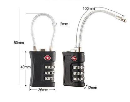 Cadenas TSA à combinaison