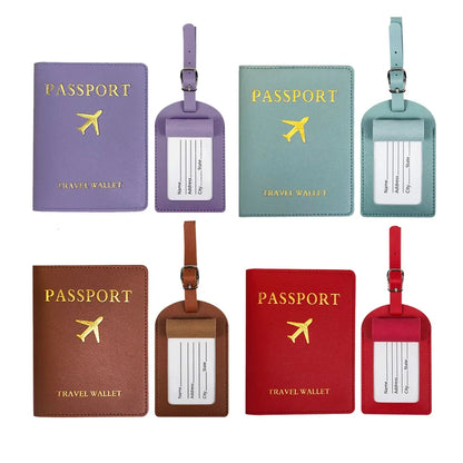 Étuis et Étiquette de bagage TRAVEL