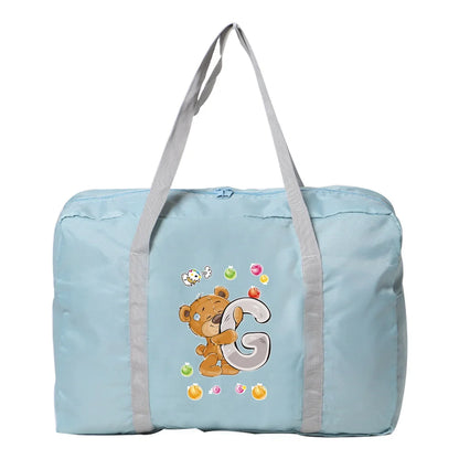 Sac de voyage grande capacité LETTRE PERSONNALISABLE NOUNOURS
