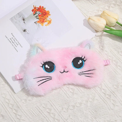 Masque de sommeil chaton