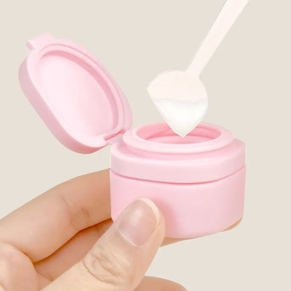 Set de flacon en silicone réutilisable