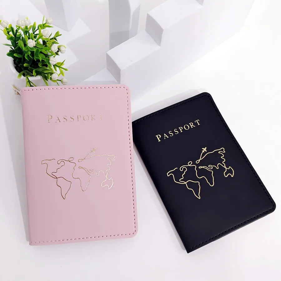 Lot de 2 étuis pour passeport