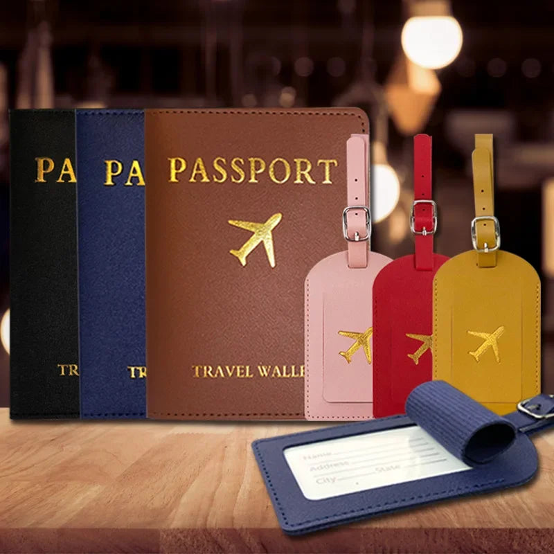 Étuis et Étiquette de bagage TRAVEL