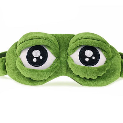 Masque de sommeil grenouille