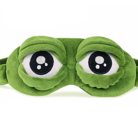 Masque de sommeil grenouille