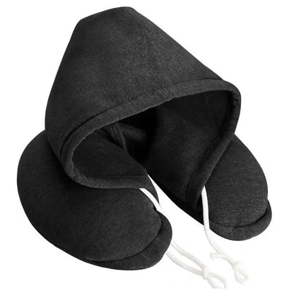 Oreiller cervical avec capuche