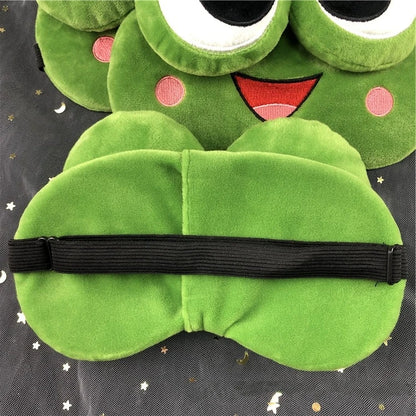 Masque de sommeil grenouille